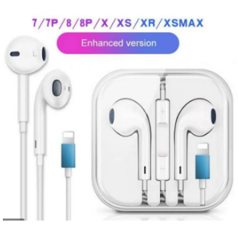 Original-Pop-Up Window Lightning Head Set Hands Free For iPhone 7/8/X/XS/XR/11 Pro