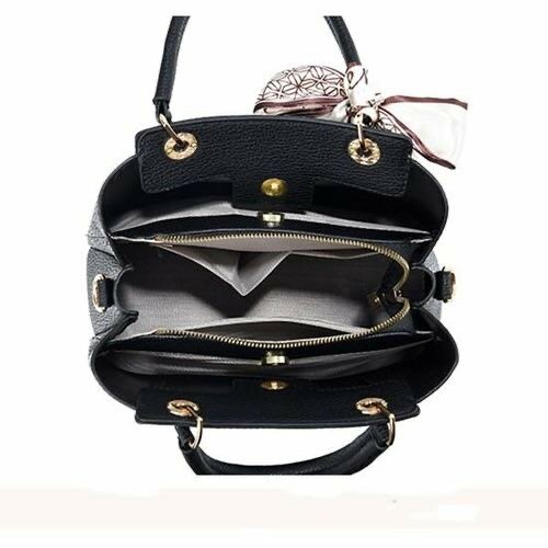 Afia Ladies Crossbody Bag Handbag Underarm Bag Messenger - B