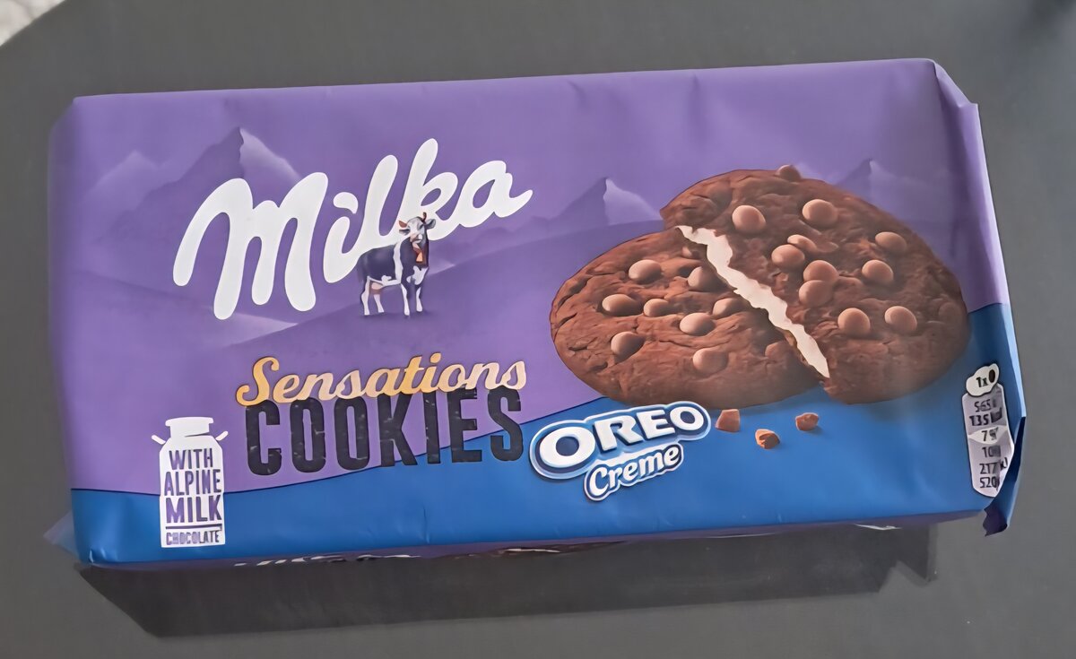 Biscuits Milka Oreo Crème