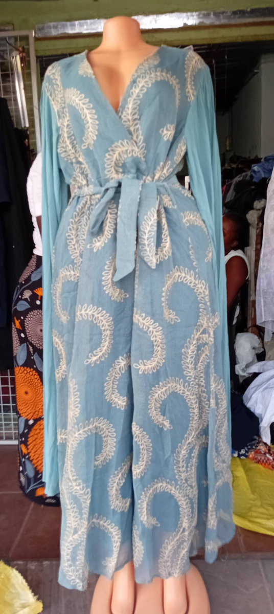 Long dress blue