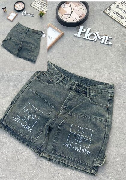 Short en jean Off-White