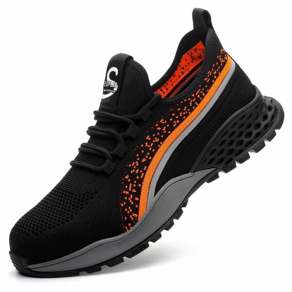 Sneaker safety with steel toe