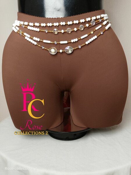 Ceinture de perles bohème chic