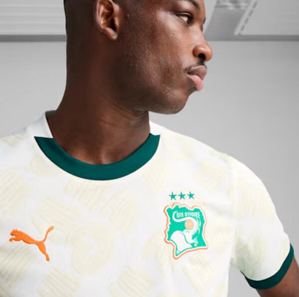 Maillot Côte d'Ivoire Blanc
