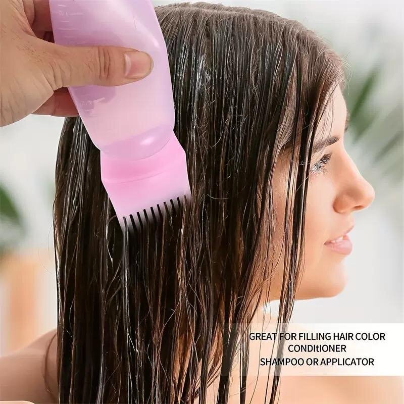 Bouteille applicateur à cheveux