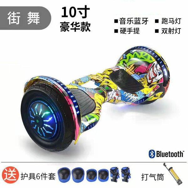Hoverboard élégant LED Bluetooth