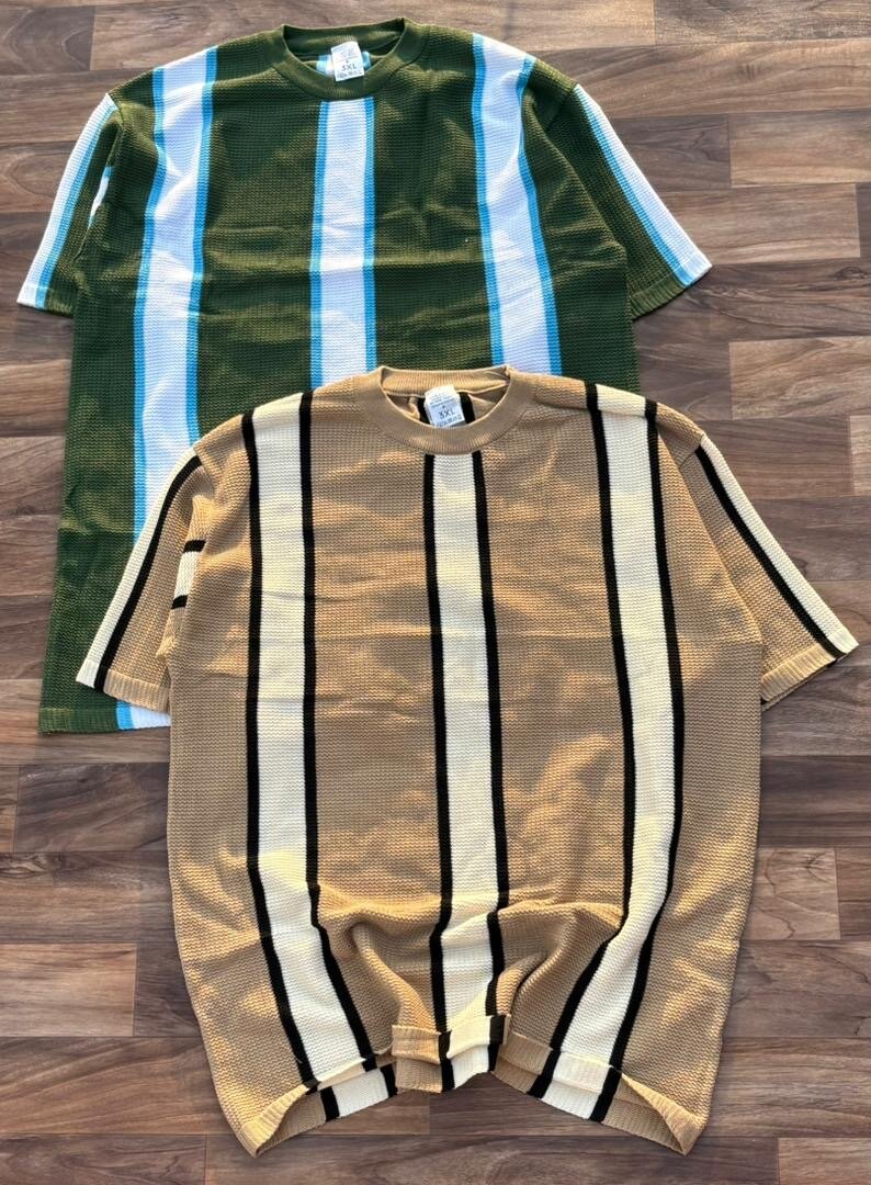 T-shirts rayés vintage homme