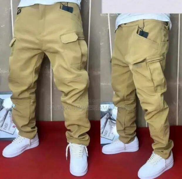 Solid waterproof joggers