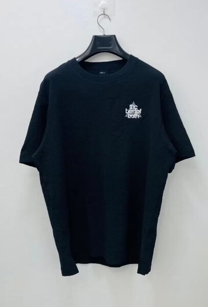 T-shirt noir Logo unisexe