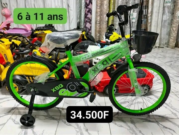 Vélo Enfant Vert 6 à 11 ans