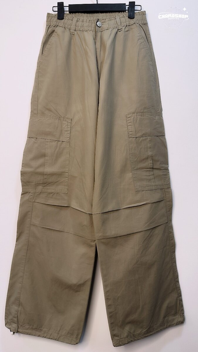 Pantalon cargo homme beige