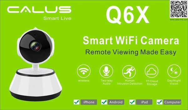 Smart wifi Caméra + Carte mémoire
