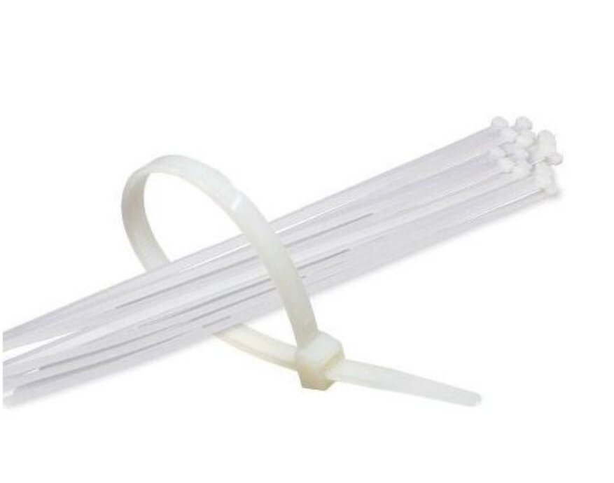 100 attaches câbles ajustable