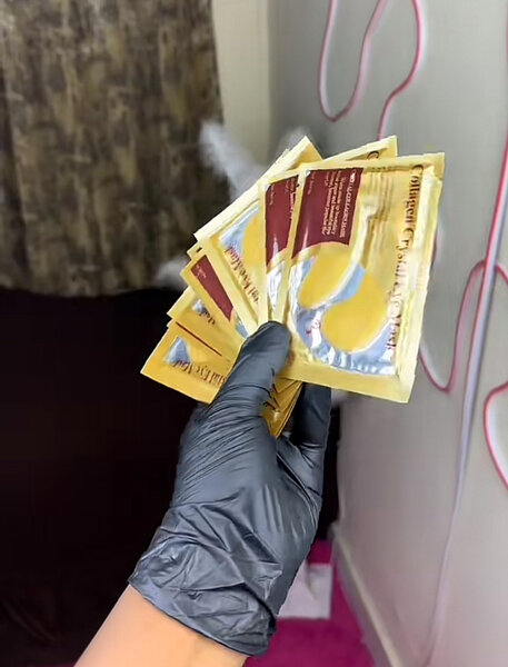 Patchs Yeux Hydratants Or