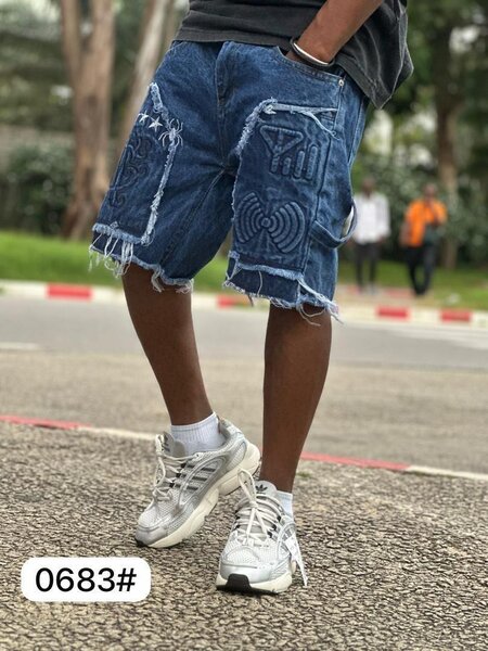 Shorts en jean décontractés