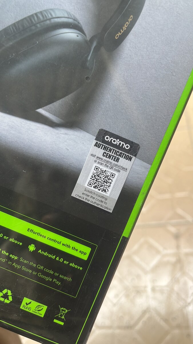 oraimo Casque Bluetooth BoomPop