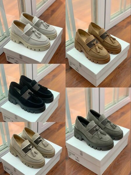 Mocassins élégants à plateforme