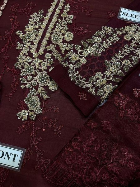 Chiffon suit /Malai trouser