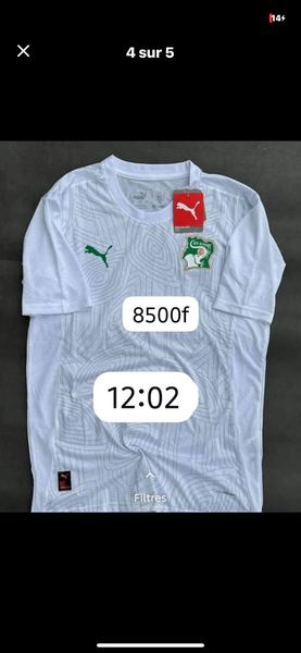 Maillot Côte d'Ivoire Puma