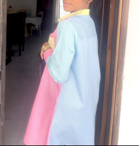 Robe chemise class pour femme