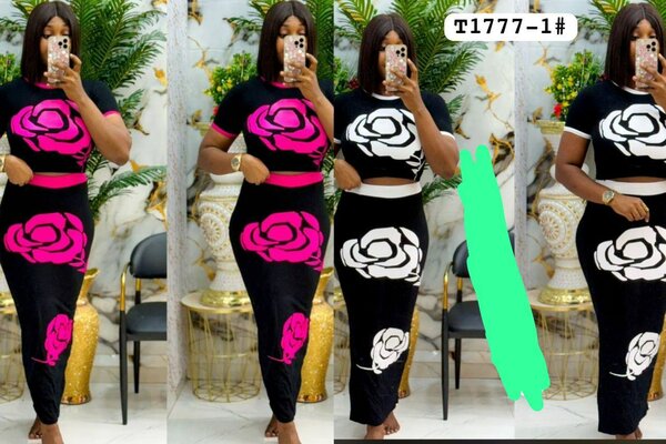 Robe longue à fleurs femmes