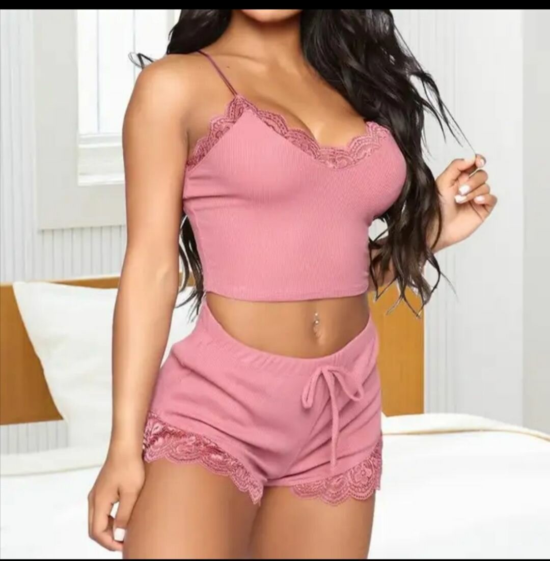Ensemble Pyjama Femme Dentelle