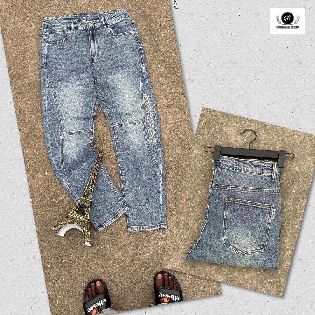 Jeans déchirés unisexes tendance