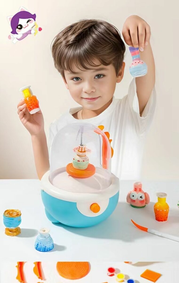 Machine à poterie pour enfants