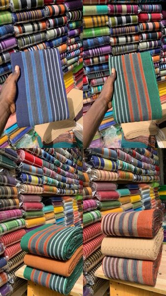 Tissus Africains Rayés