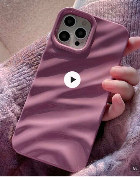 Coque iPhone Violet Brillant