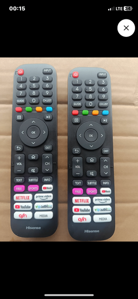 Télécommande universelle Hisense