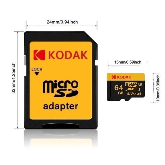 Carte microSDXC Kodak 64GB