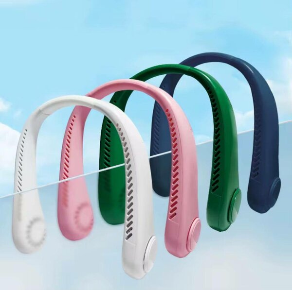 Mini ventilateur au cou