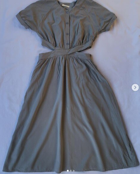 dress with open sides