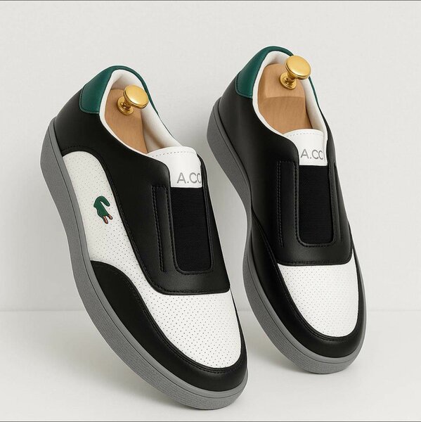 Sneakers en cuir élégants