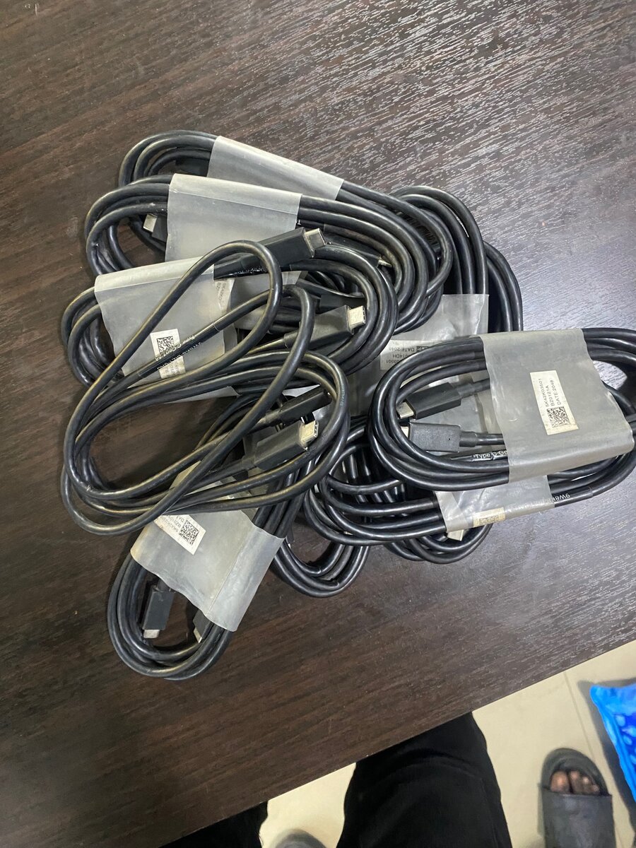 Type c to type c 2 miters original cable, uk used