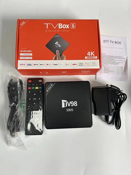 TV Box S Android 4K HD