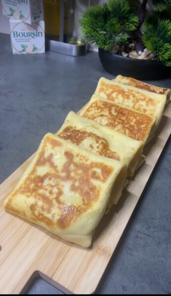 Crêpes salées a la viande