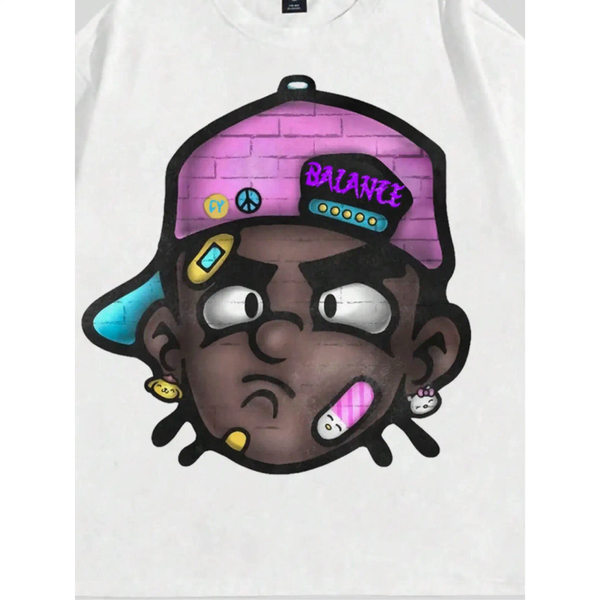 Ensemble graffiti streetwear