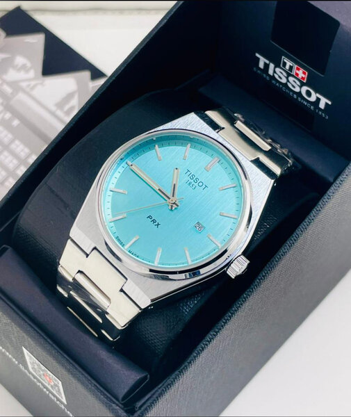 Montre Tissot PRX Bleu Ciel
