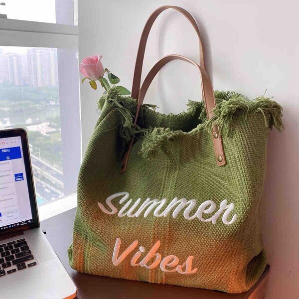 Stylish Summer Vibes Tote