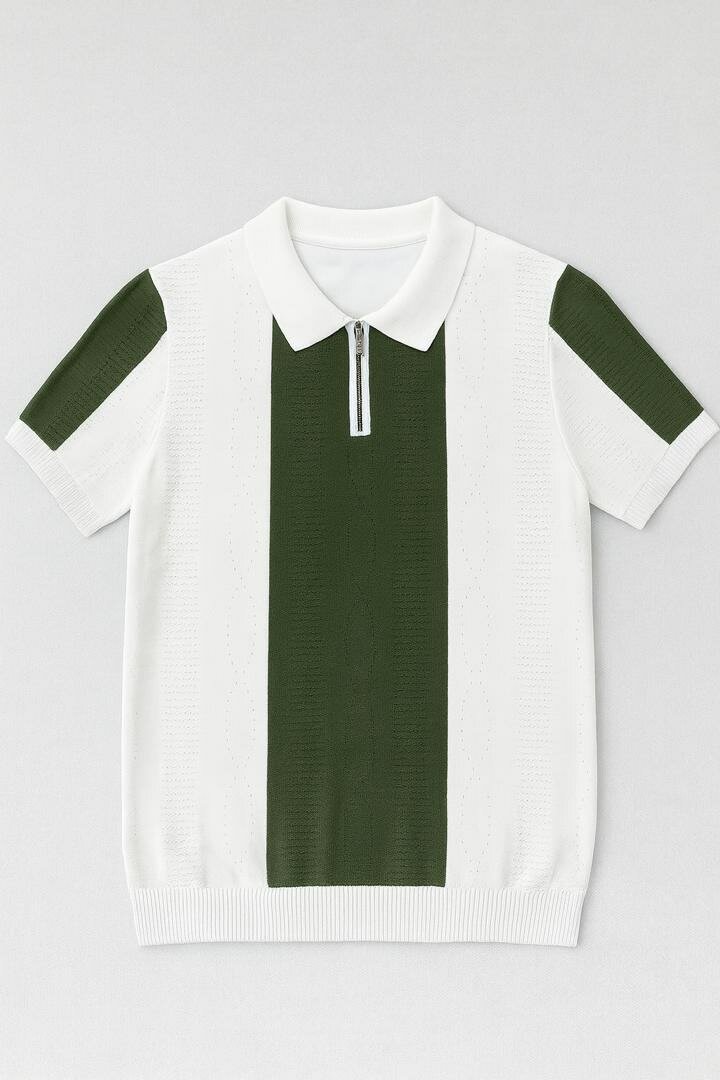 Polo en maille respirante homme