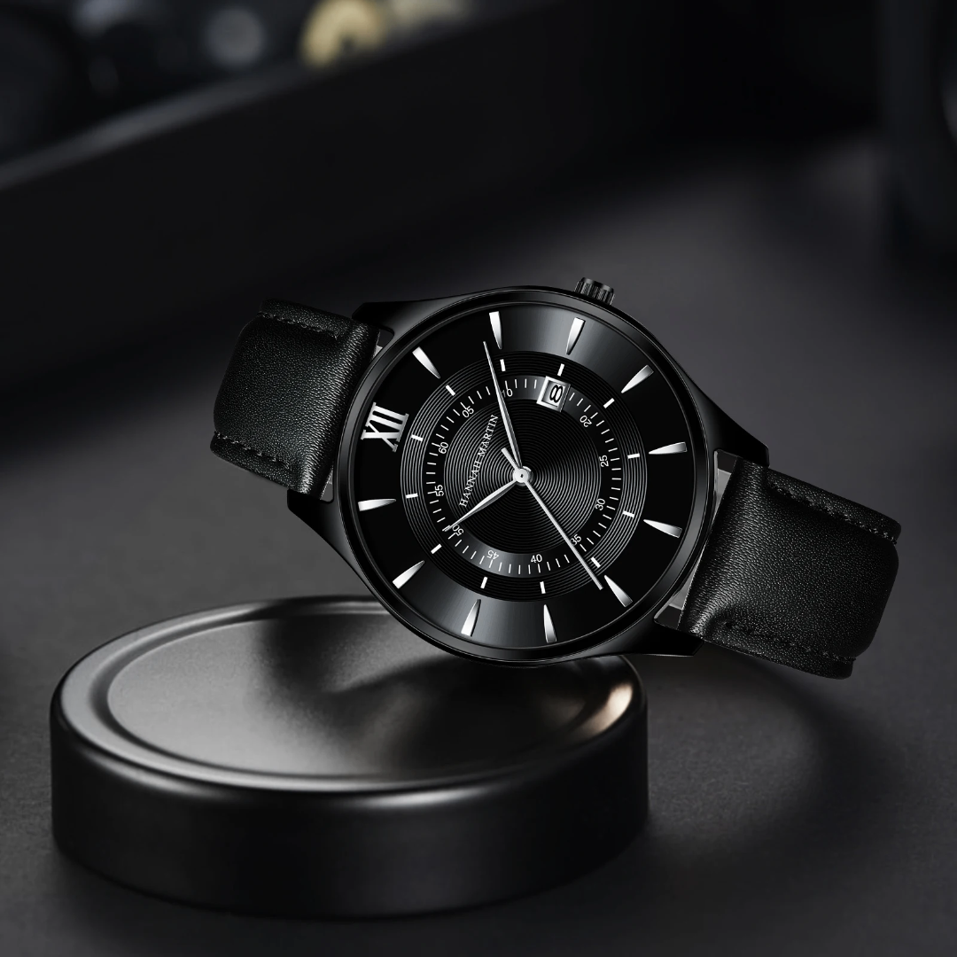 Montre Homme Élégante Noire