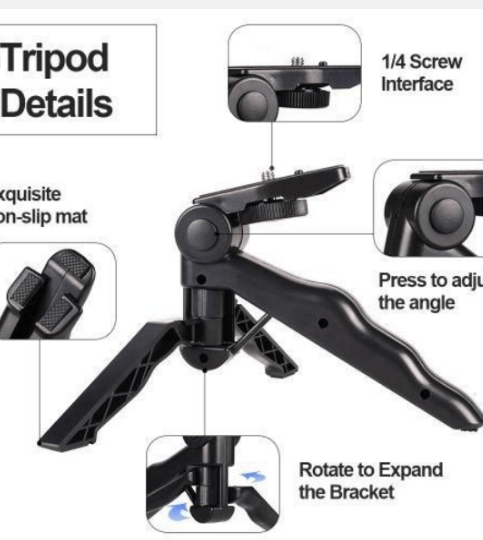 Trépied Selfie avec led