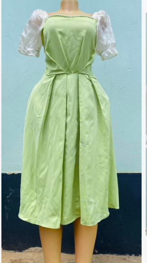 green dress, size M