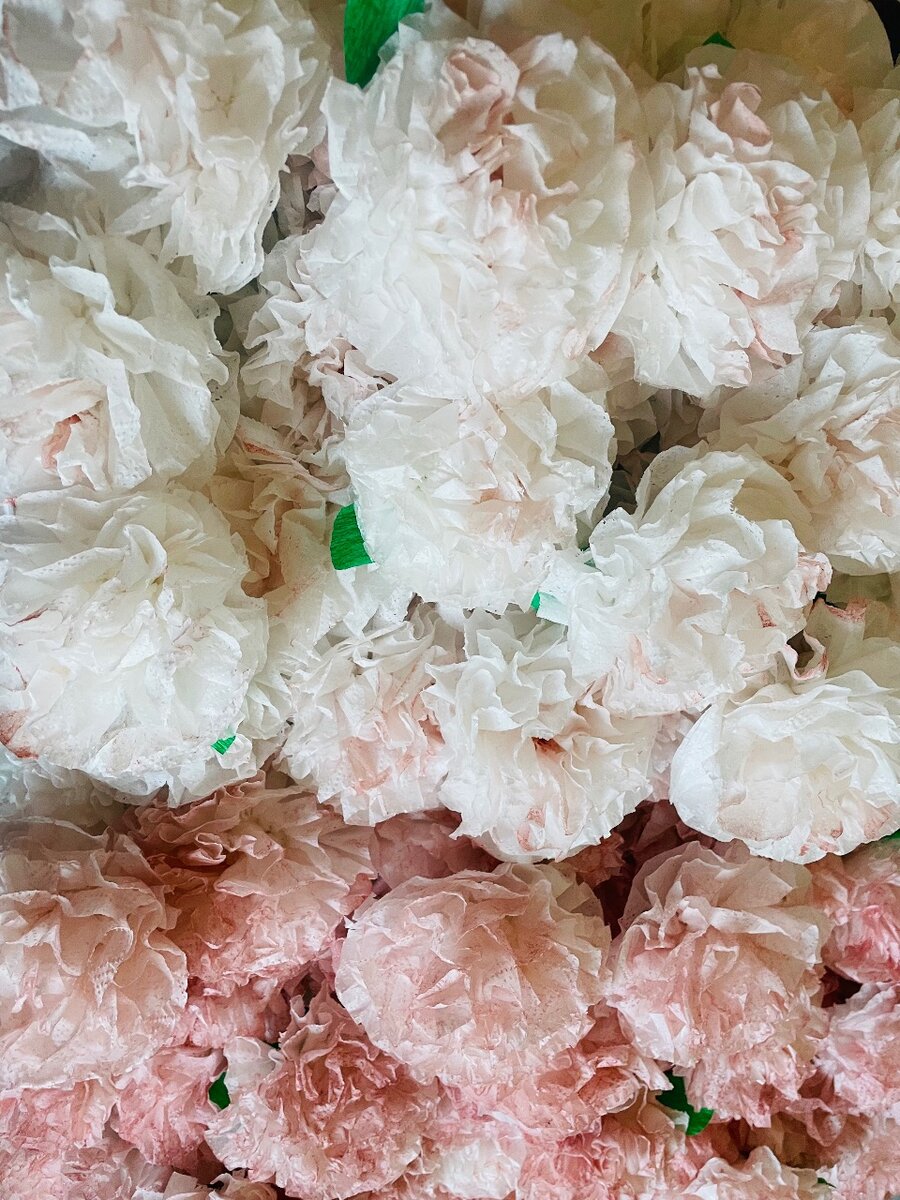 цветы из бумаги