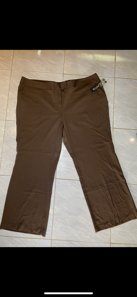 Brown Cropped Trousers