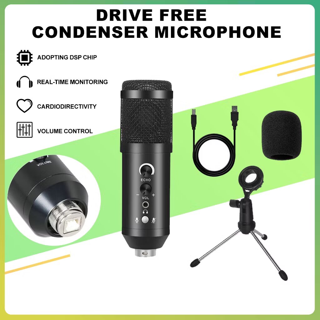 KNUP KPM0023 Microphone - High-Quality Sound for Karaoke