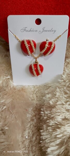 Parure Bijoux Fantaisie Élégante