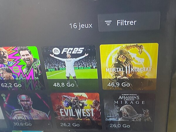 Xbox oneS manette et 16jeux